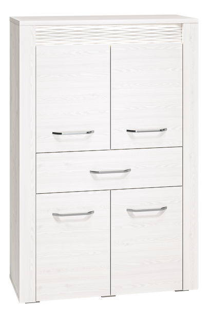 Ormar s policama Catarina 6 (bijela)