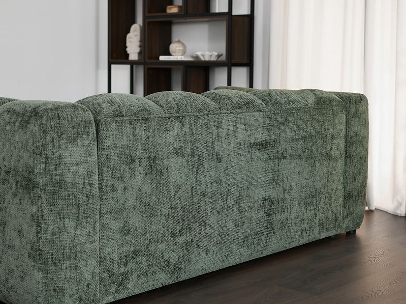 Pohovka dvojsedačka Ocupan (čierna)