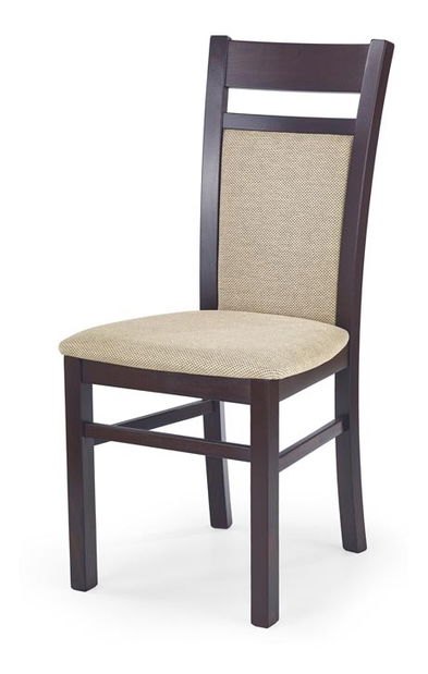 Étkezőszék Garret 2 (sötét dió + bézs)