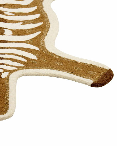 Detský koberec 100 x 160 cm Zazza (hnedá)