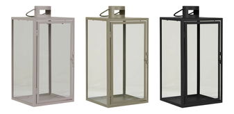 36 darabos lámpás szett Alorra (fekete + bézs + zöld)