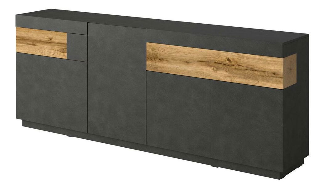 Mobilier living Stacey Typ 14 (matera + stejar wotan)