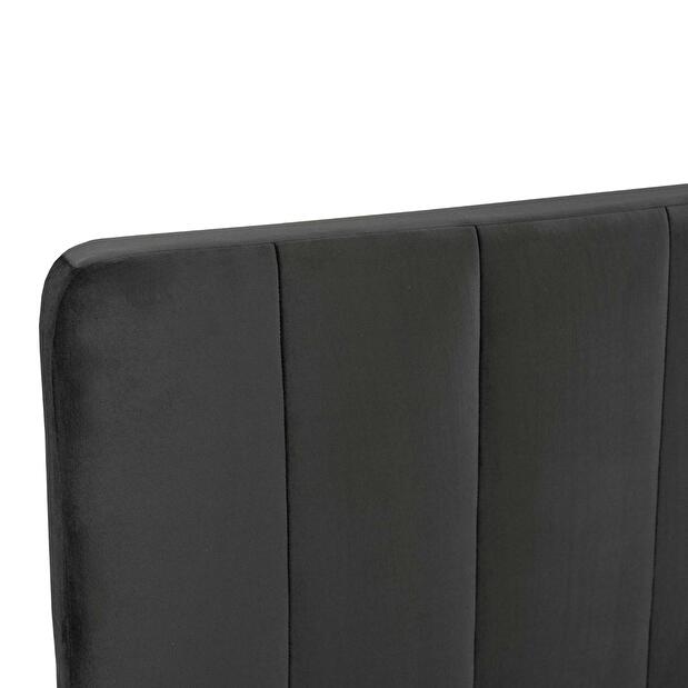 Manželská posteľ 160 cm Confundirla (sivá) (s roštom) (s úl. priestorom)