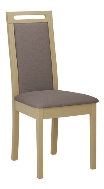 Scaun bucătărie Hellen VI (nuc + gri albastru)