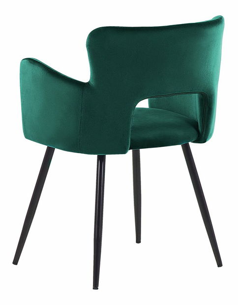 Set blagovaonskih stolica (2 kom.)- Shelba (smaragdna) 