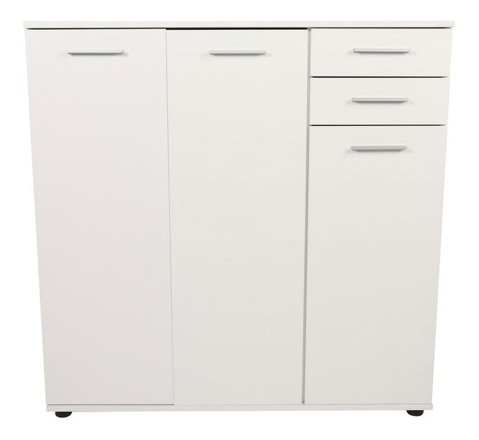 Botník (skrinka na topánky) Adralona 3 (biela)