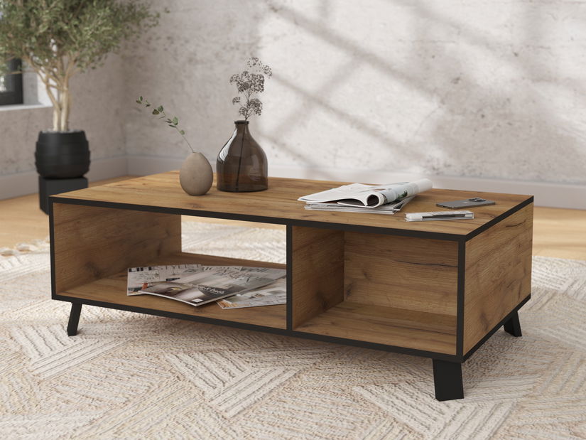 Konferenčný stolík Lermon (craft zlatý)