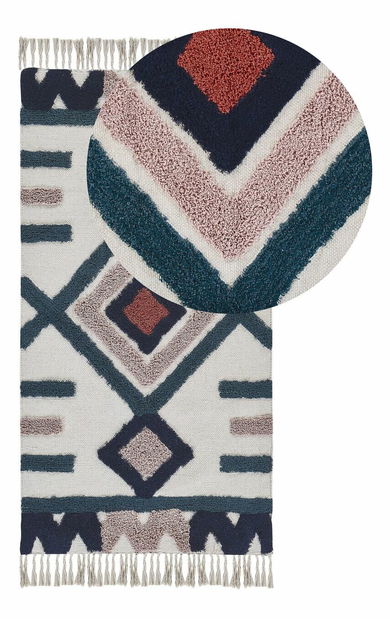 Set 2 buc perne decorative 45 x 45 cm Kuh (negru)