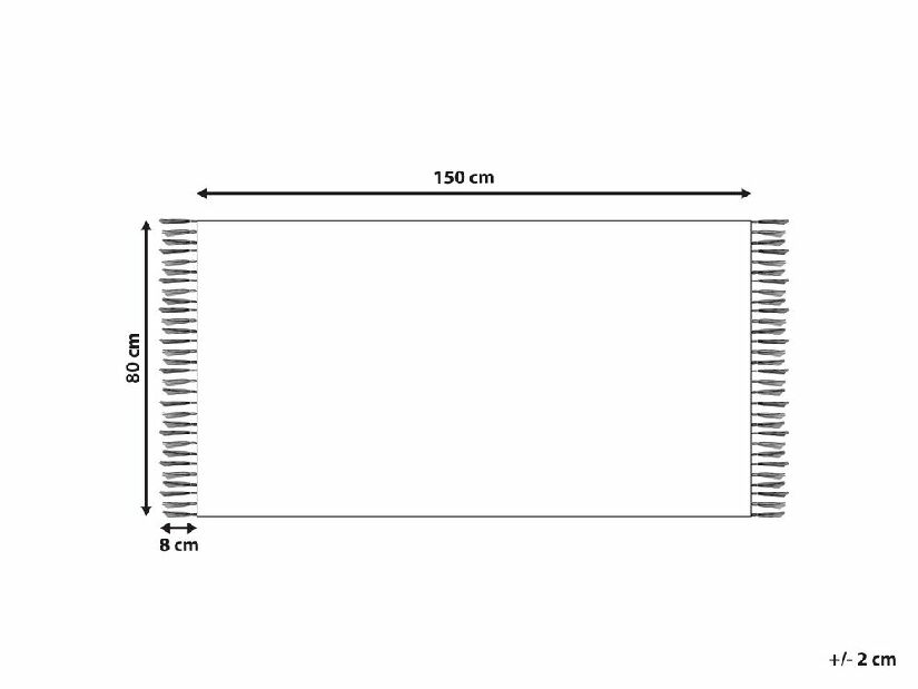 Szőnyeg 80 x 150 cm Seat (bézs)