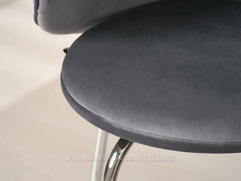 Scaun Jared (grafit + auriu)