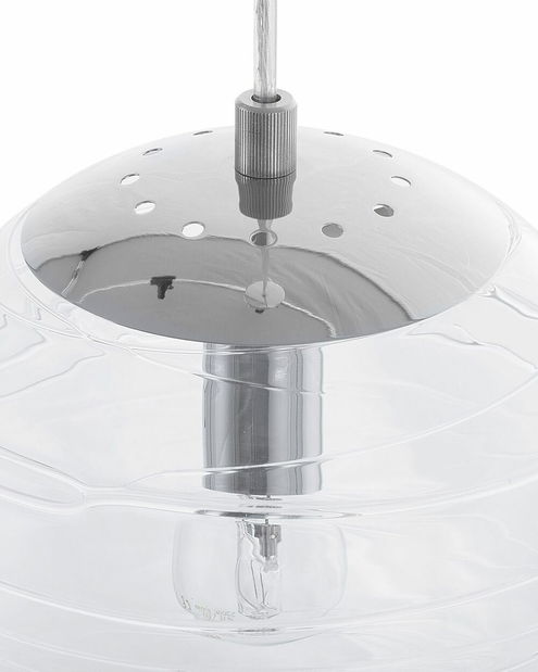 Závesná lampa Marina (priehľadná)