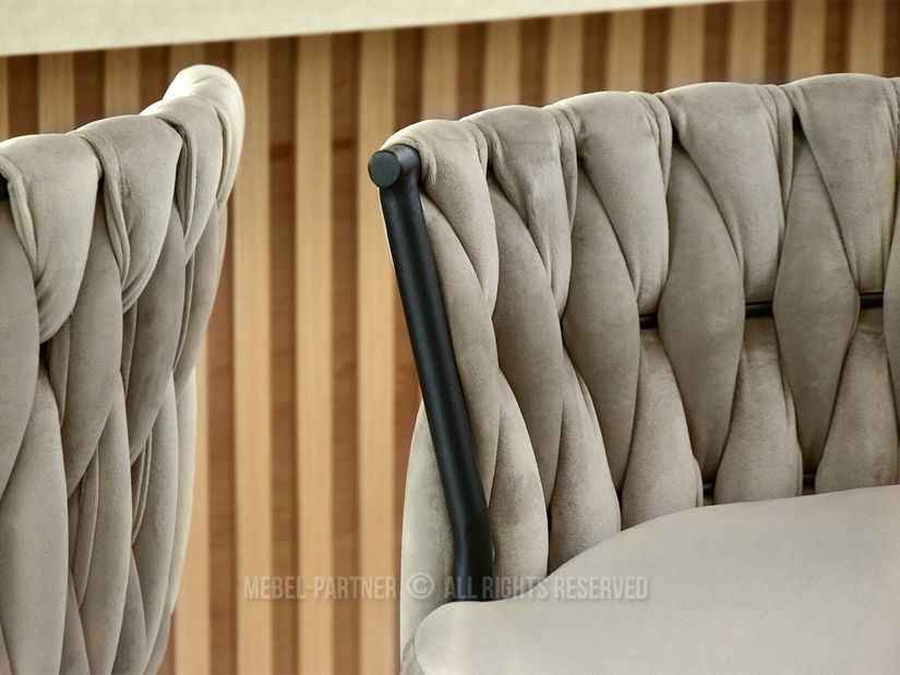 Szék Adel (bézs + fekete)