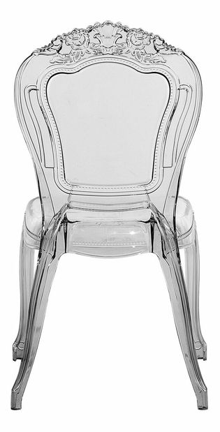 Set 2 buc. scaune pentru sufragerie Vitton (negru)