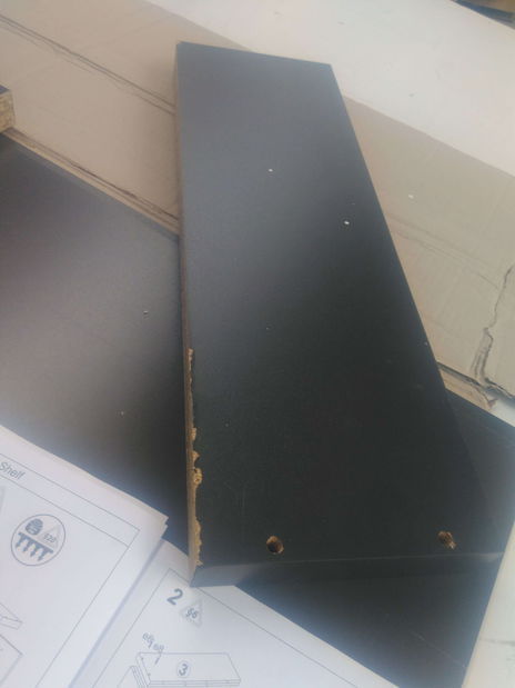 Set za dnevni boravak MALVADOS (tacho hrast + antracit) *outlet moguća oštećenja