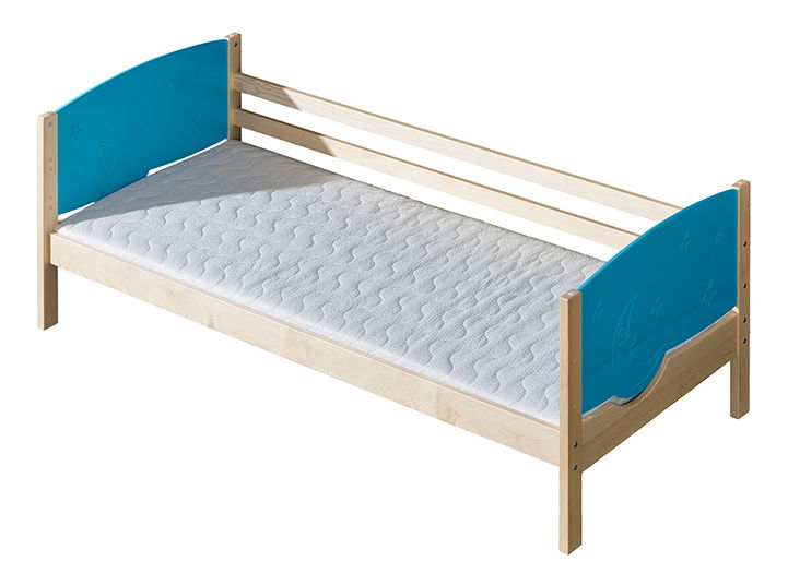 Pat de o persoană 80 cm Tini (cu somieră)