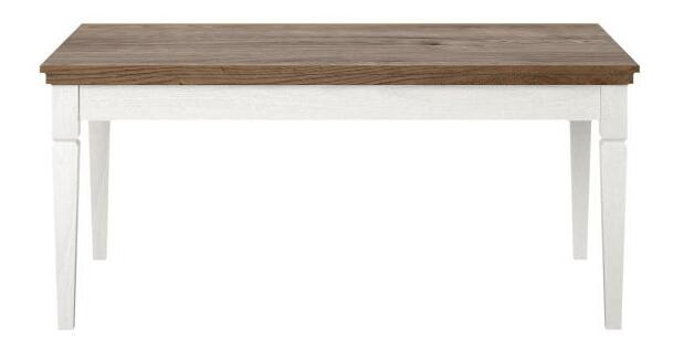 Stolić za kavu Elvina 99 (bijeli pepeo + hrast lefkas)