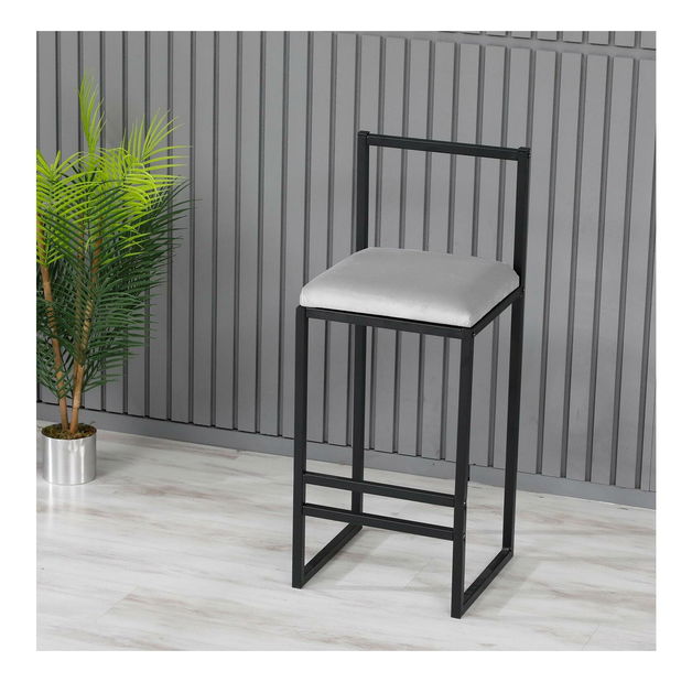 Scaun tip bar Nathaniel (Crem)