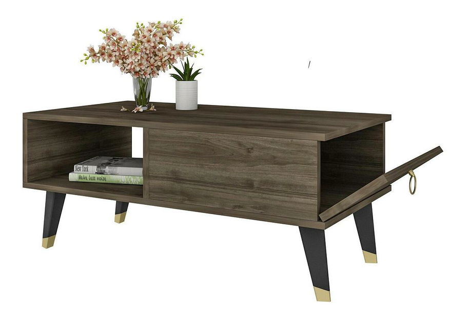 Konferenčný stolík Papina (orech) 