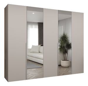 Ruhásszekrény 250 cm Alice 2 (kasmír + kasmír)