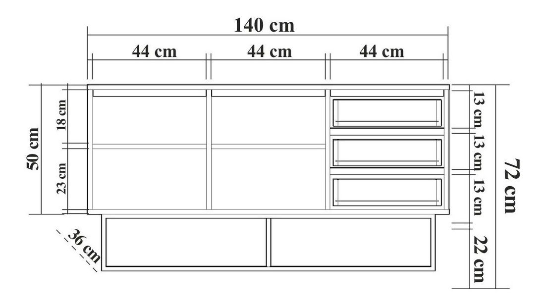 Nappali szett Laxi 6 (dió + fekete)
