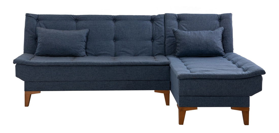 Canapea extensibilă Syrma (albastru închis)