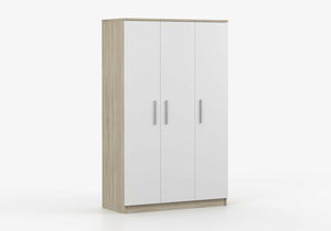 Ruhásszekrény Oleg III (fehér + sonoma tölgy)