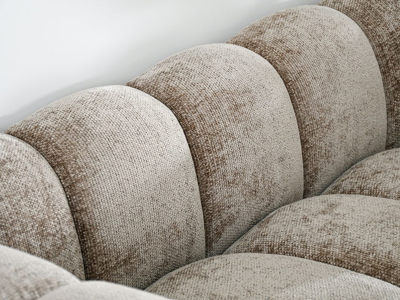 Pohovka dvojsedačka Ocupan (čierna)