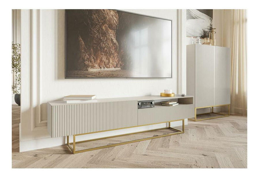 Masă TV Vertigo V1 (gri bej)