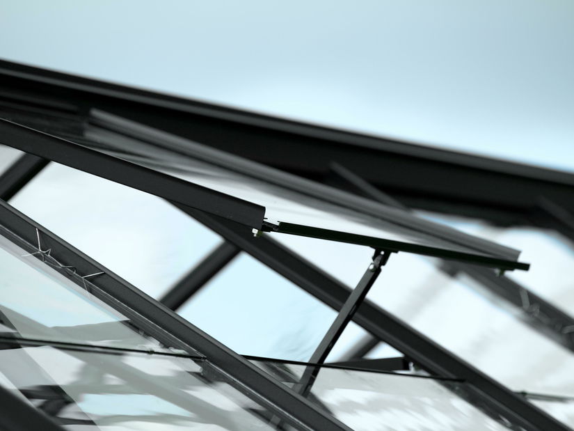 Tető szellőztetés (porszórt fekete)