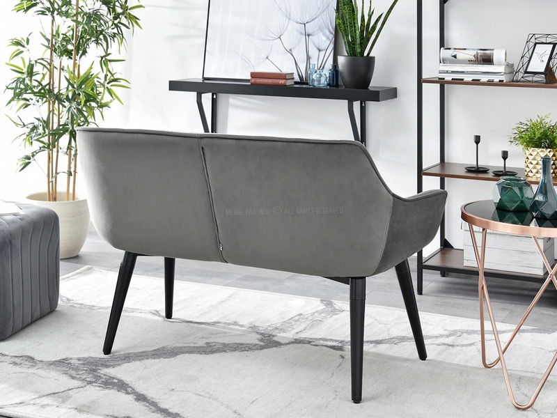 Kanapé Igor (szürke + fekete)