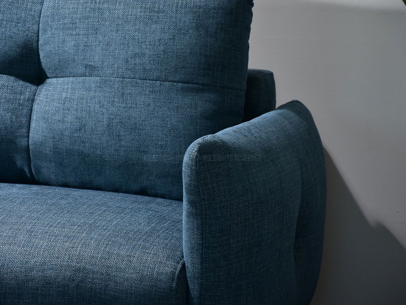 Kétszemélyes kanapé Lasciare (fekete)