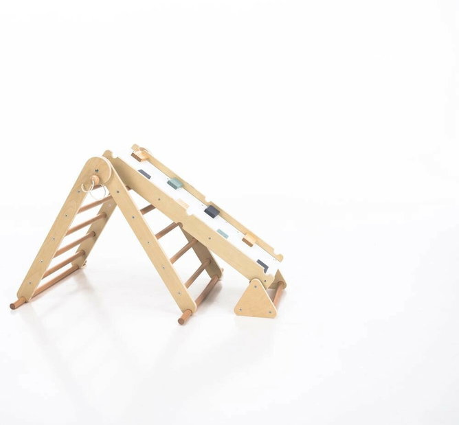 Montessori Piklerovej trojuholník 3v1 Opi (prírodná)