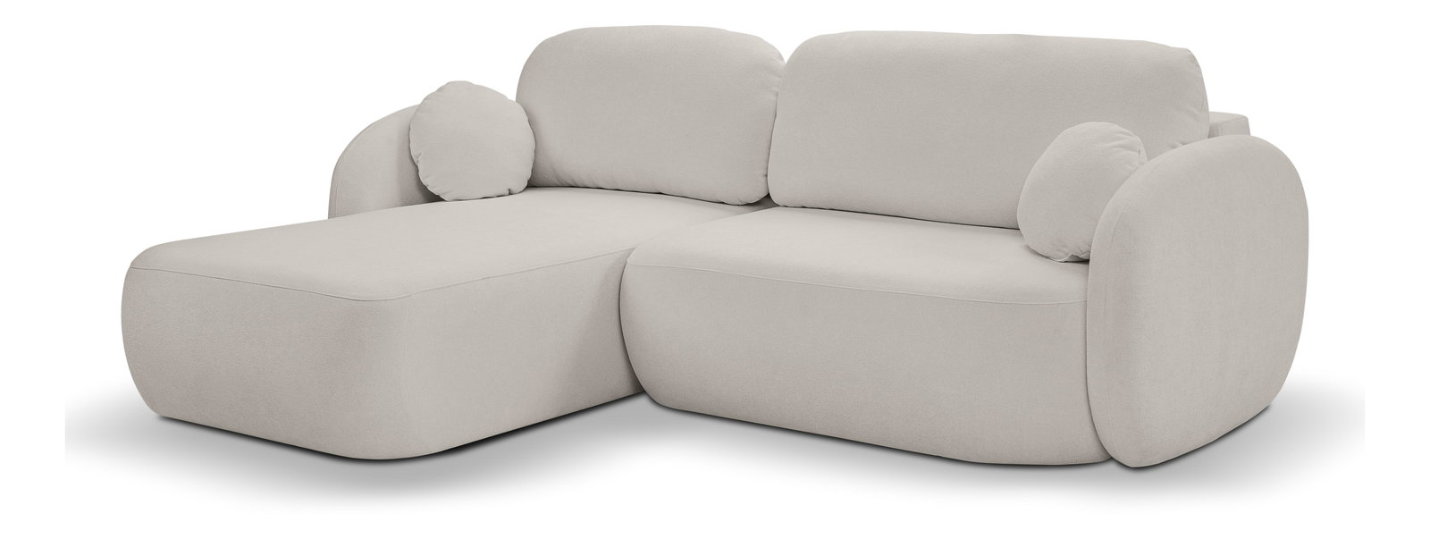 Sarok ülőgarnitúra Onyx (világosszürke) (B)