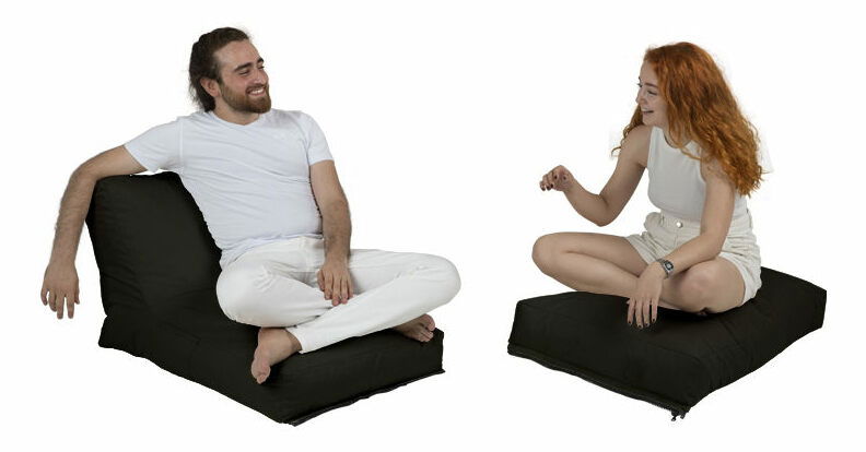 Fotoliu puf Sofi (Negru)