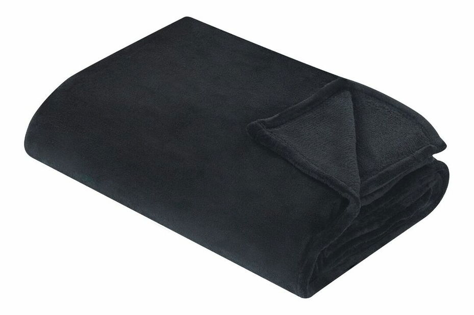 Pătură 150 x 200 cm Bayby (negru)