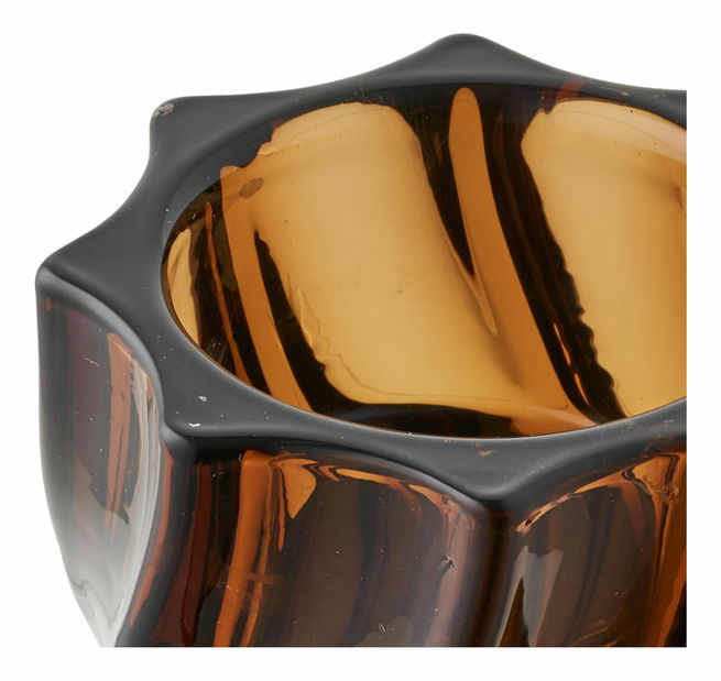 Svietnik 2 ks Csaloria 19 (tmavohnedá)