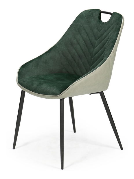 Jedálenská stolička Oro (tmavozelená)