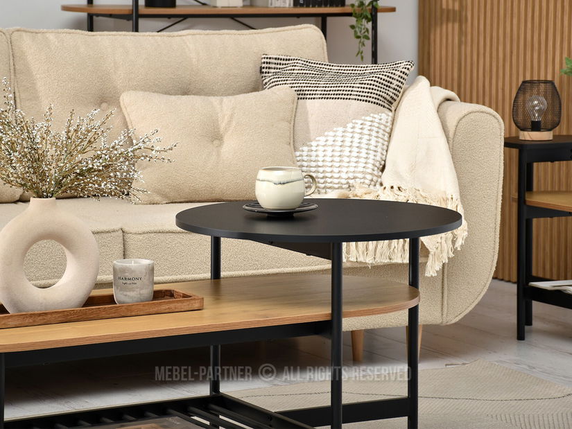 Stolić za kavu Lorelail Xl (crna)