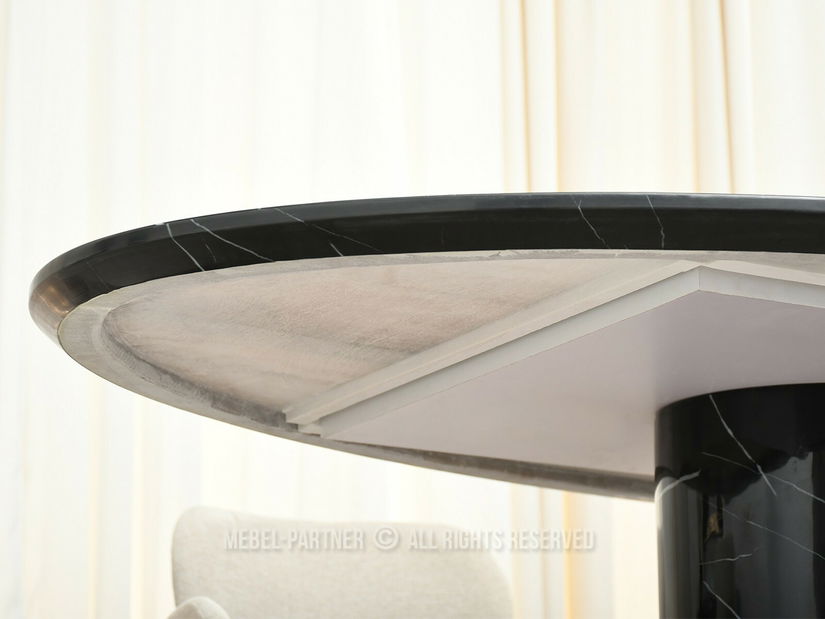 Étkezőasztal Buque (fekete)