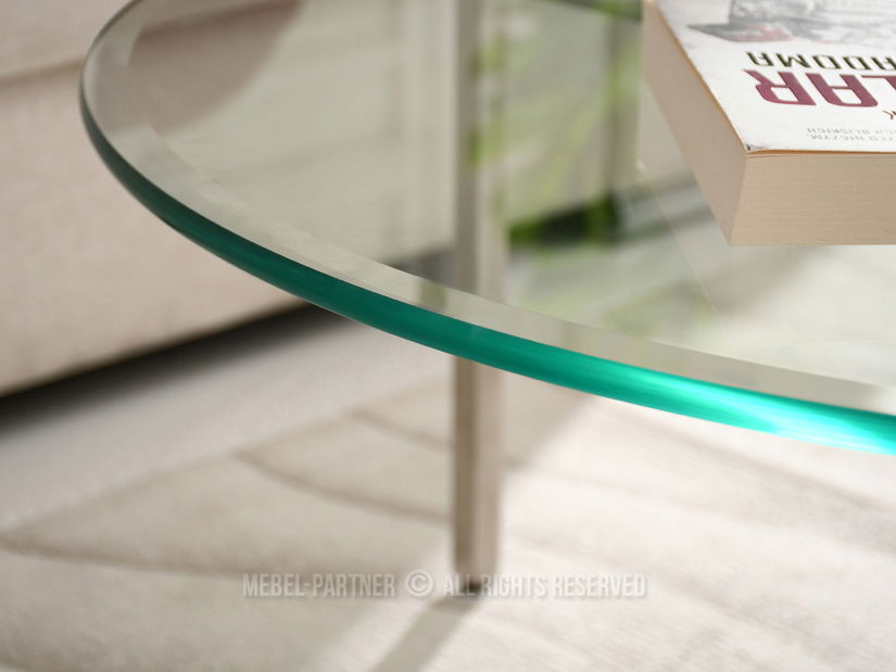 Dohányzóasztal Cyclon (átlátszó)