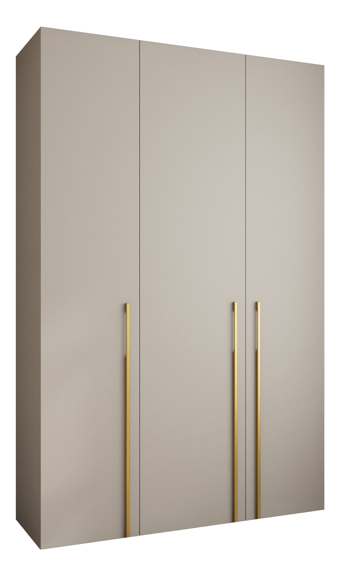 Ruhásszekrény 160 cm Carmela 50-3 (kasmír + arany)