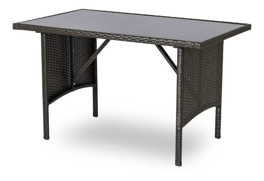 Vrtni set Adaptarlas (crna) (za 7 osoba)