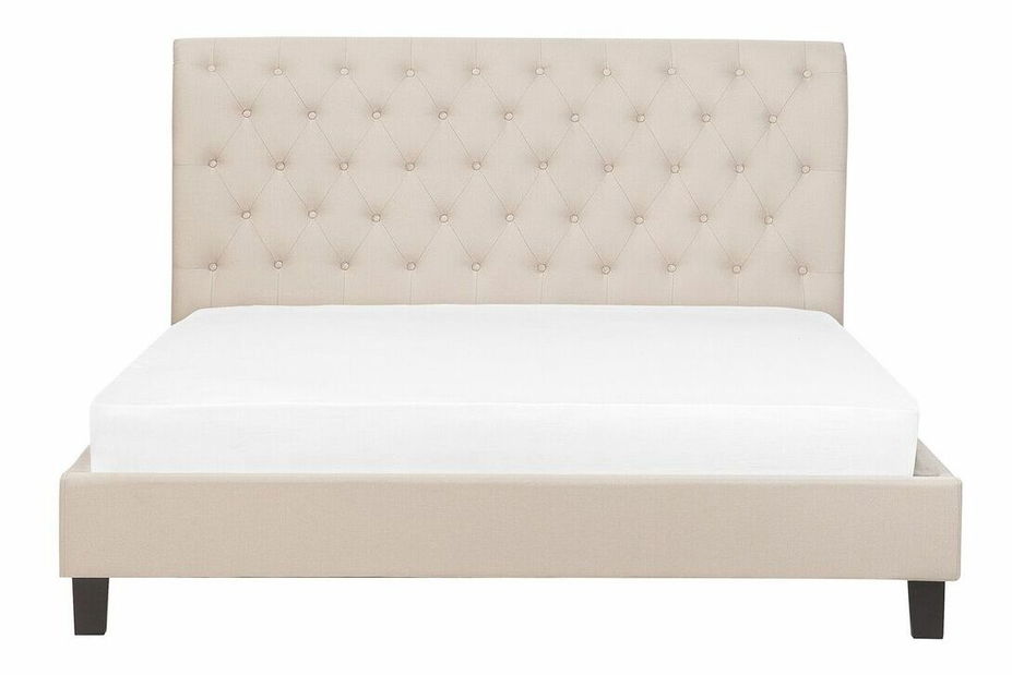 Manželská posteľ 180 cm Rainis (béžová) (s roštom)