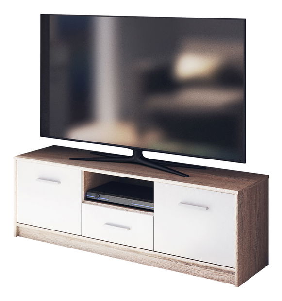 TV stolić Terrell (hrast sonoma + bijela)