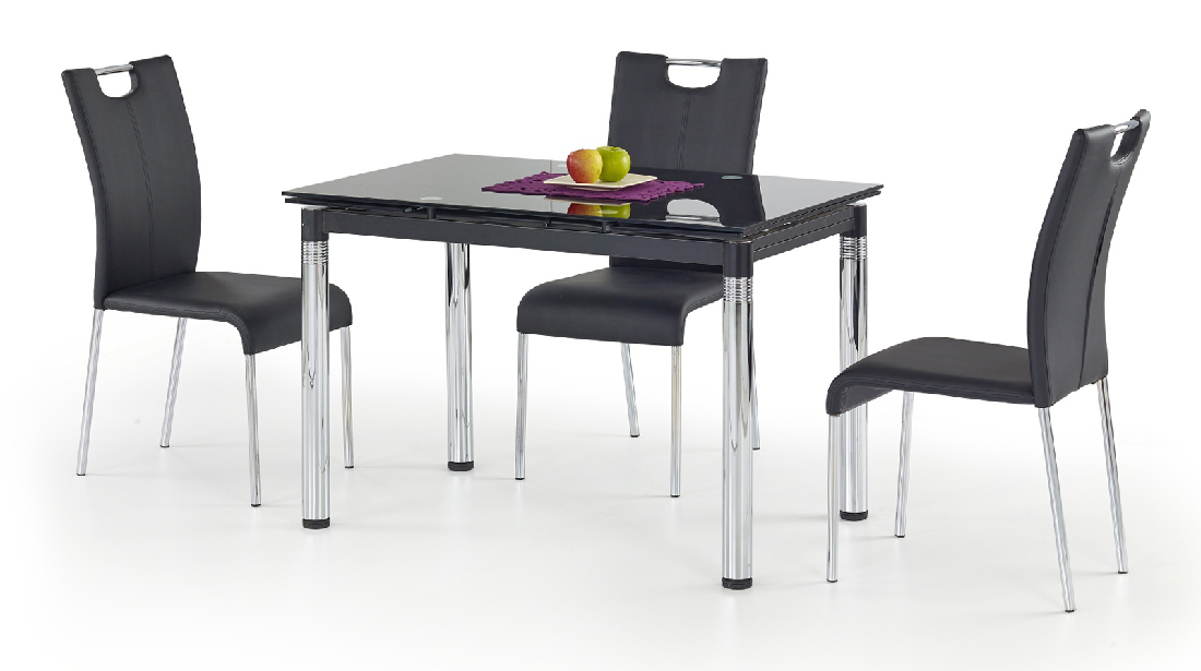 Jedálenský stôl L31 čierna (pre 4 až 6 osôb)