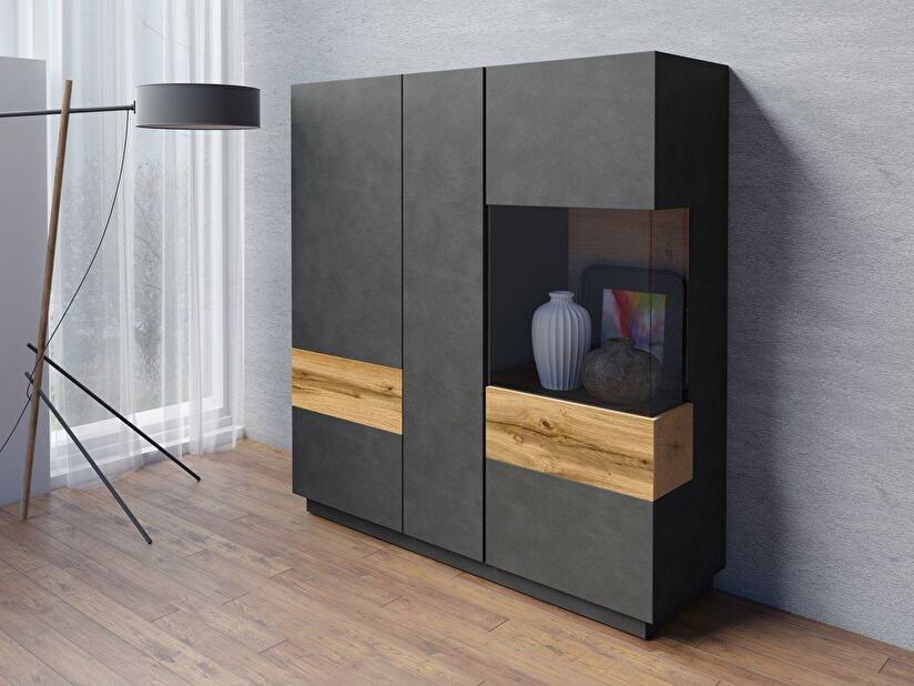 Mobilier living Stacey Typ 16 (matera + stejar wotan)