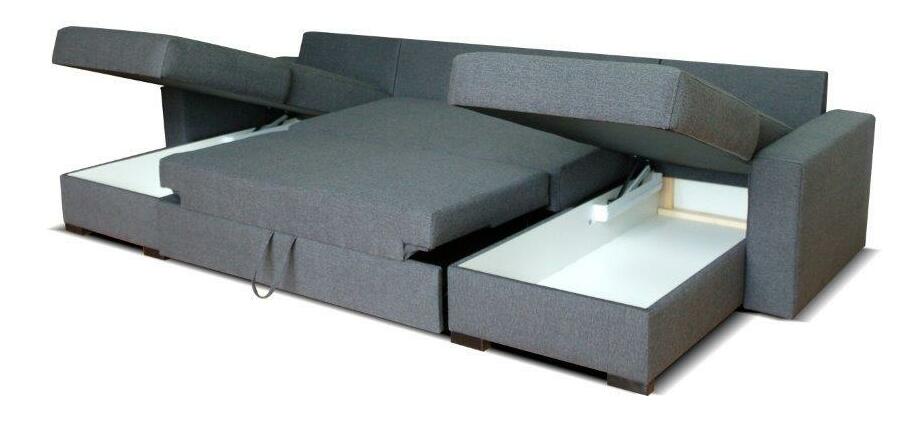 U-alakú sarok kanapé Beckie (B)