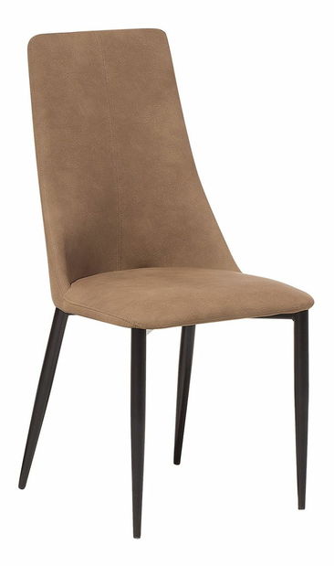 Set 2 buc. scaune pentru sufragerie Clenot (maro auriu)