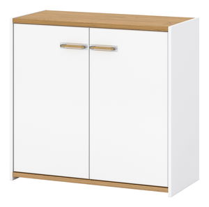 Comodă Andre 2D (alb mat)