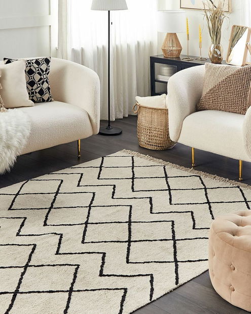 Koberec 160 x 230 cm Eldie (béžová)